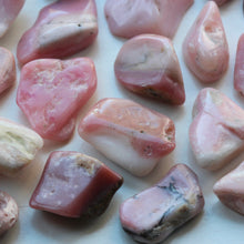 Pink opal tumblestones