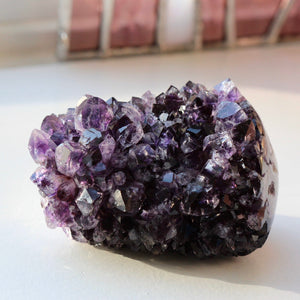 Uruguayan amethyst cluster